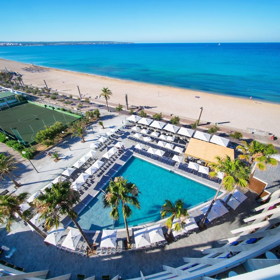 Uitzicht vanuit accommodatie