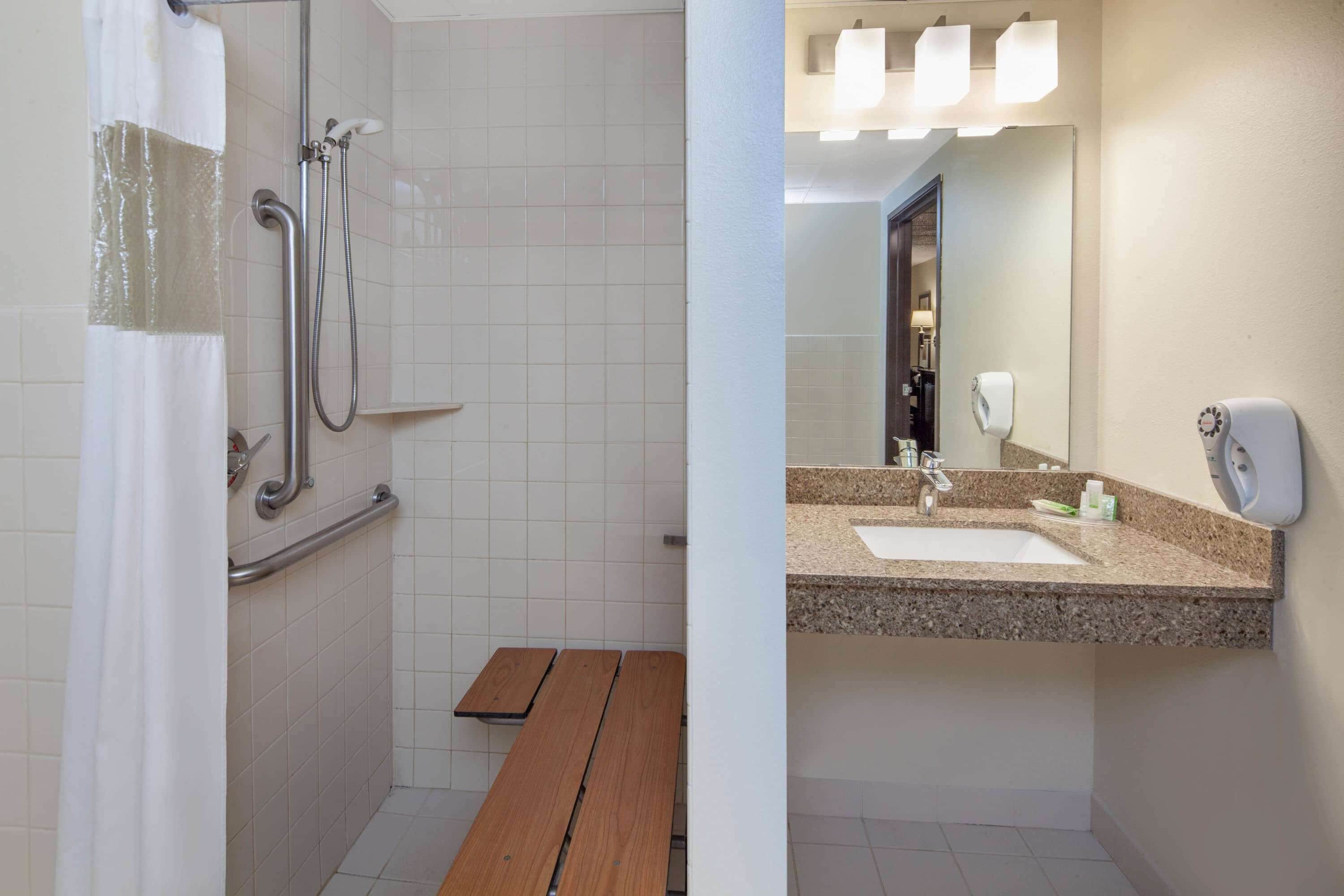 room, 2 queen beds, accessible, non smoking | bathroom | free toiletries, hair dryer, towels