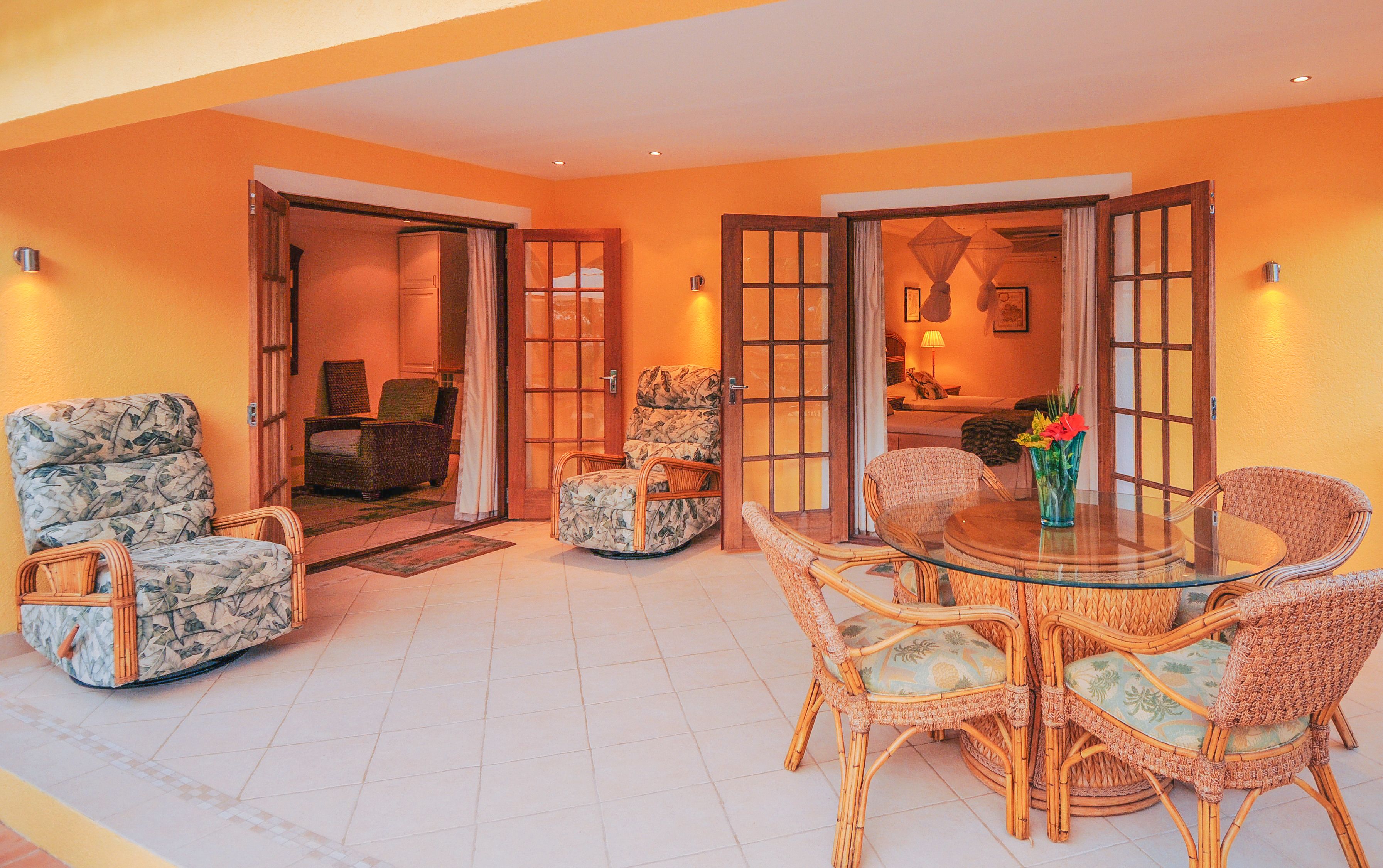 cottage, 2 bedrooms, private pool | terrace/patio