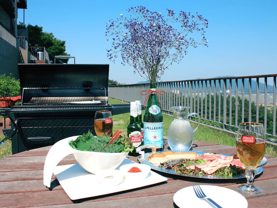 BBQ Package, Superior Double room (Mountain View) | Wi-fi percuma, cadar katil