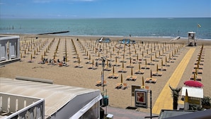 Comfort Single Room, 1 Single Bed, Partial Sea View | View from room - Hotel Loreley (Jesolo)