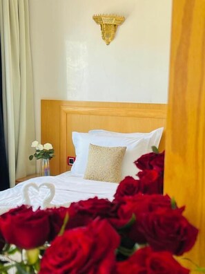 Classic Double Room | In-room safe, desk, soundproofing, free WiFi - Majliss Hotel (Rabat)