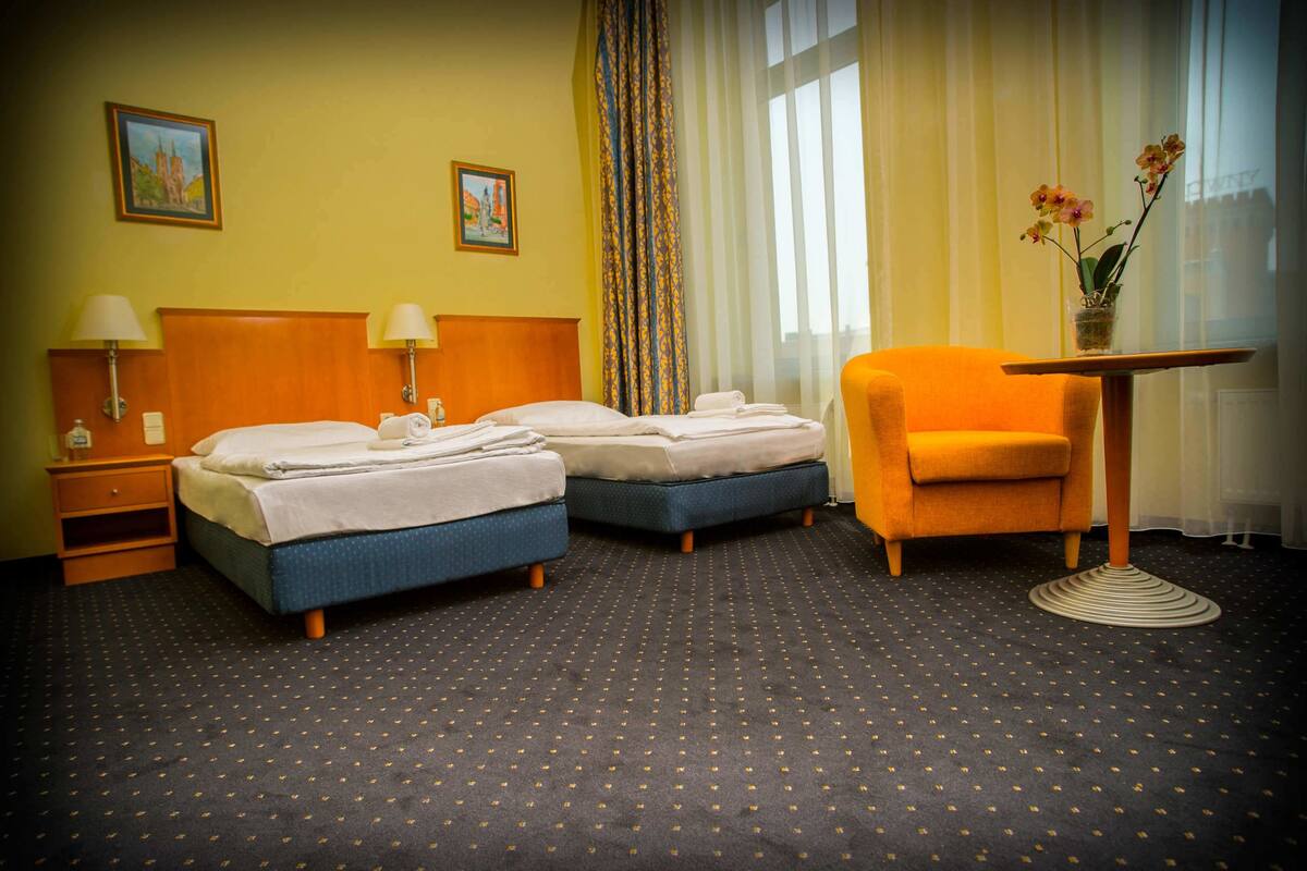 In-room safe, desk, cribs (free), rollaway beds (surcharge)