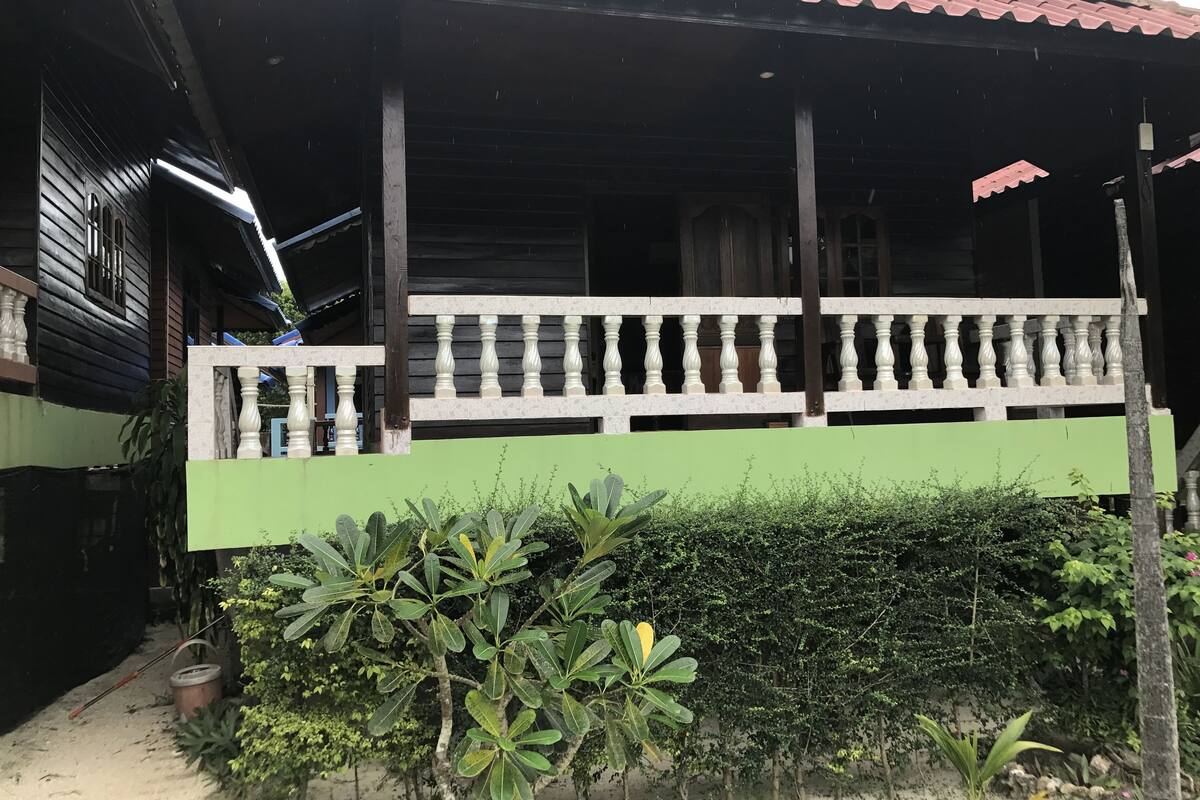 Deluxe-Bungalow | Balkon