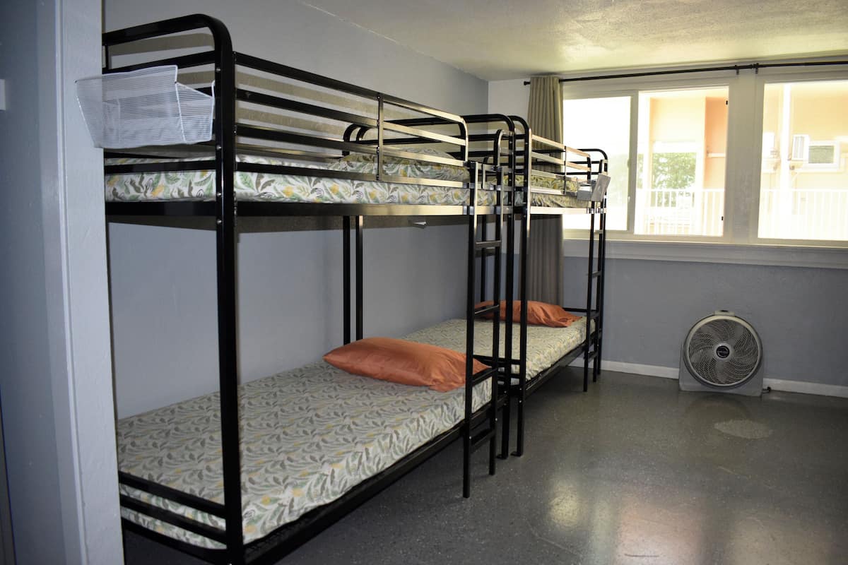 Dormitorio compartido estándar | Caja de seguridad en la habitación, wifi gratis y ropa de cama