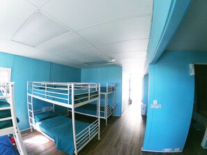 12 Bed Mixed Dormitory | In-room safe, free WiFi, bed sheets