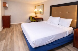 Cortinas blackout, wifi gratis y ropa de cama 