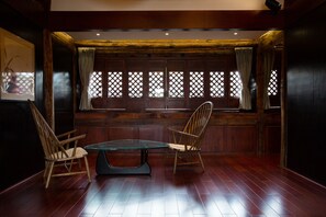 Suite, vue jardin | Vue de la chambre