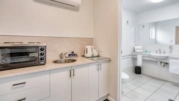 Habitación doble ejecutiva, para no fumadores | Baño | Amenidades de baño ecológicas, secadora de cabello, toallas, jabón