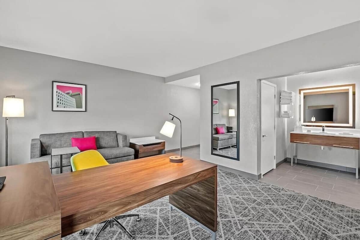 Living area | 42-inch LCD TV with premium channels, TV