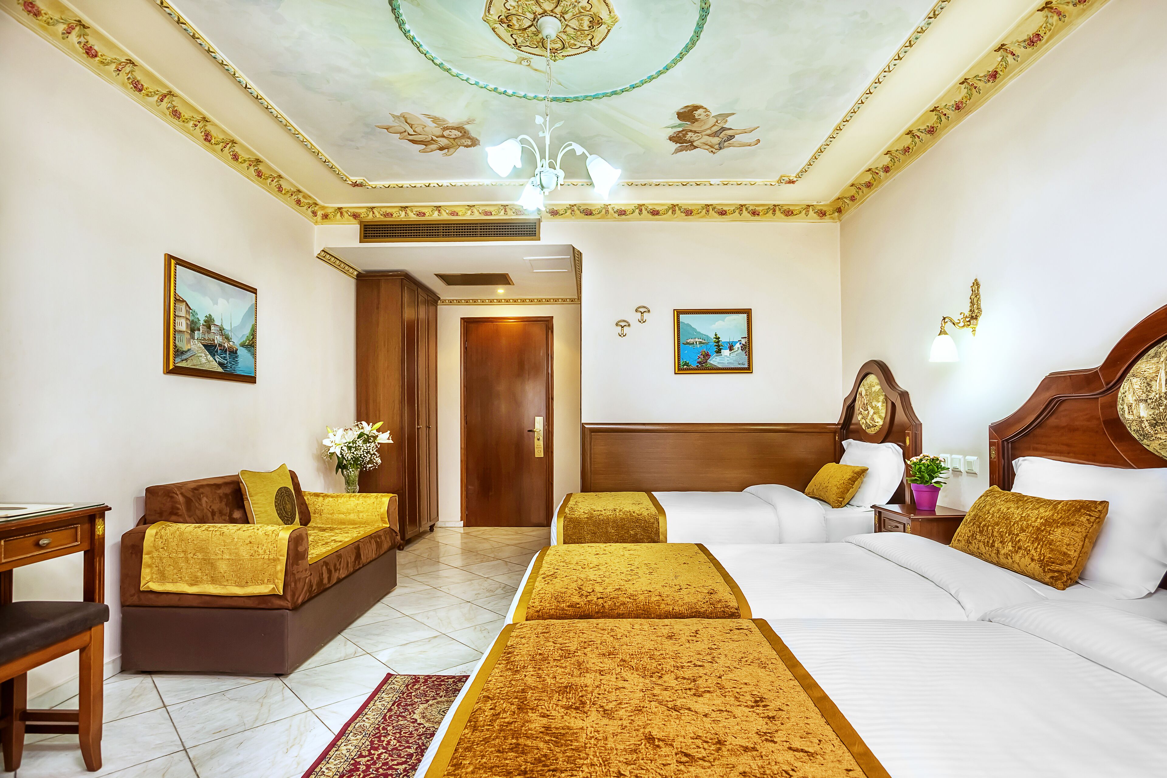 Standard Triple Room, City View | Minibar, in-room safe, soundproofing, WiFi (free)