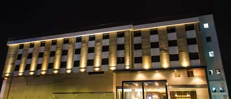 Façade de l’hébergement