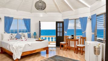 Honeymoon Suite, Ocean View, Terrace, 1 King Bed