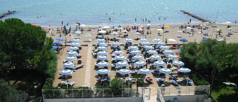 Blick von der Unterkunft