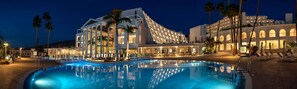 Front of property - evening/night - Hotel Guayarmina Princess - Adults Only (+16) (Adeje)