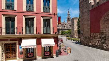 Majoituspaikan julkisivu