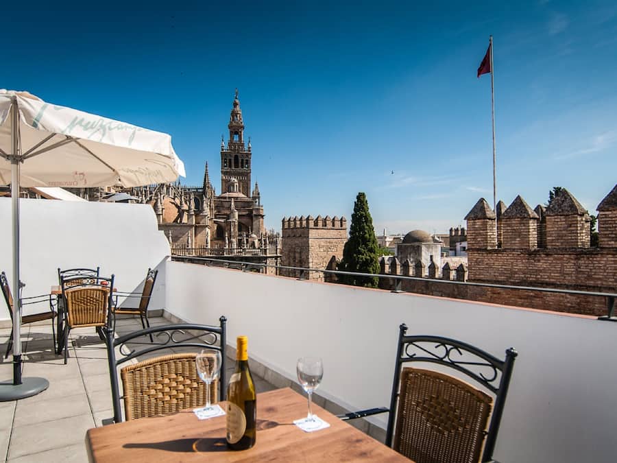 Lägenhet Deluxe - 1 sovrum | Terrass/Patio