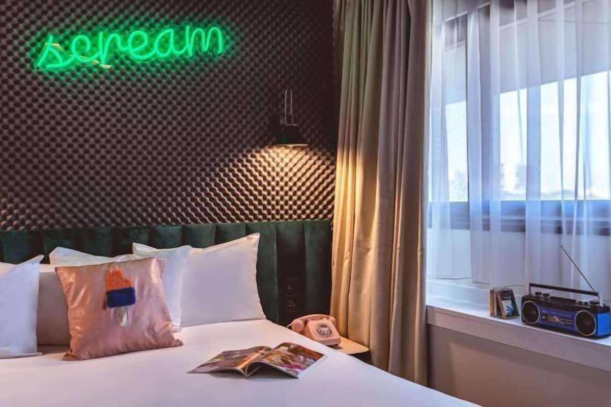 Mørklægningsgardiner, strygejern/strygebræt, gratis Wi-Fi, sengetøj