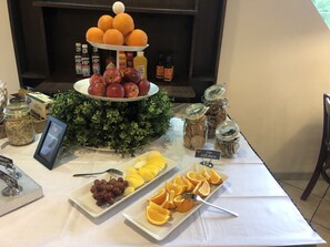 Petit déjeuner buffet compris tous les jours