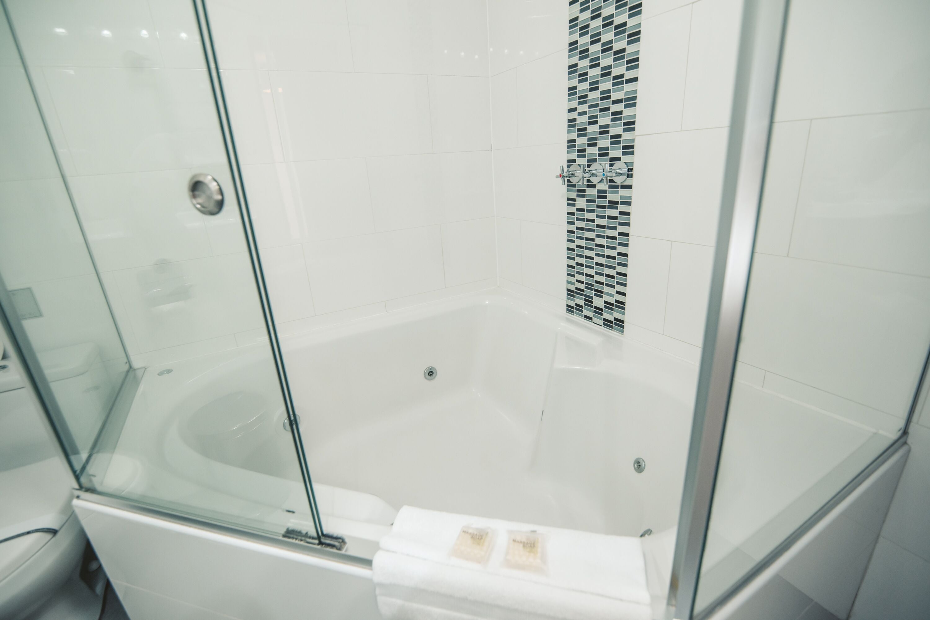 grand suite | bathroom | free toiletries, hair dryer, bidet, towels