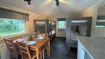 Stuga - delat badrum (4 Personer) | Ljudisolering och gratis wi-fi