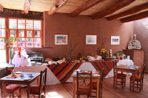 Free daily buffet breakfast  - Hotel Poblado Kimal (San Pedro de Atacama)