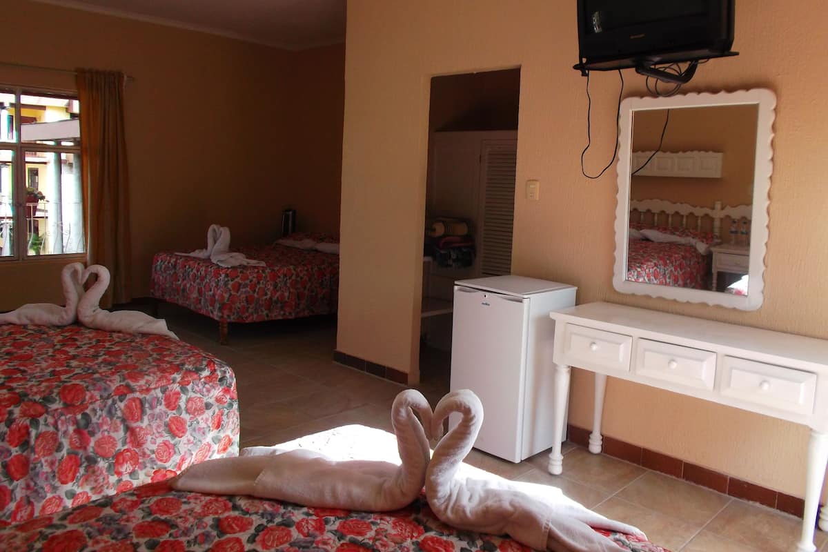 Free WiFi, bed sheets