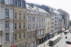 Blick von der Unterkunft