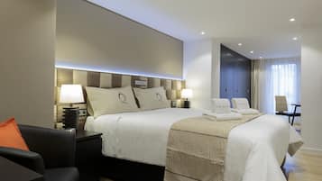 1 chambre, literie de qualité supérieure, décoration personnalisée
