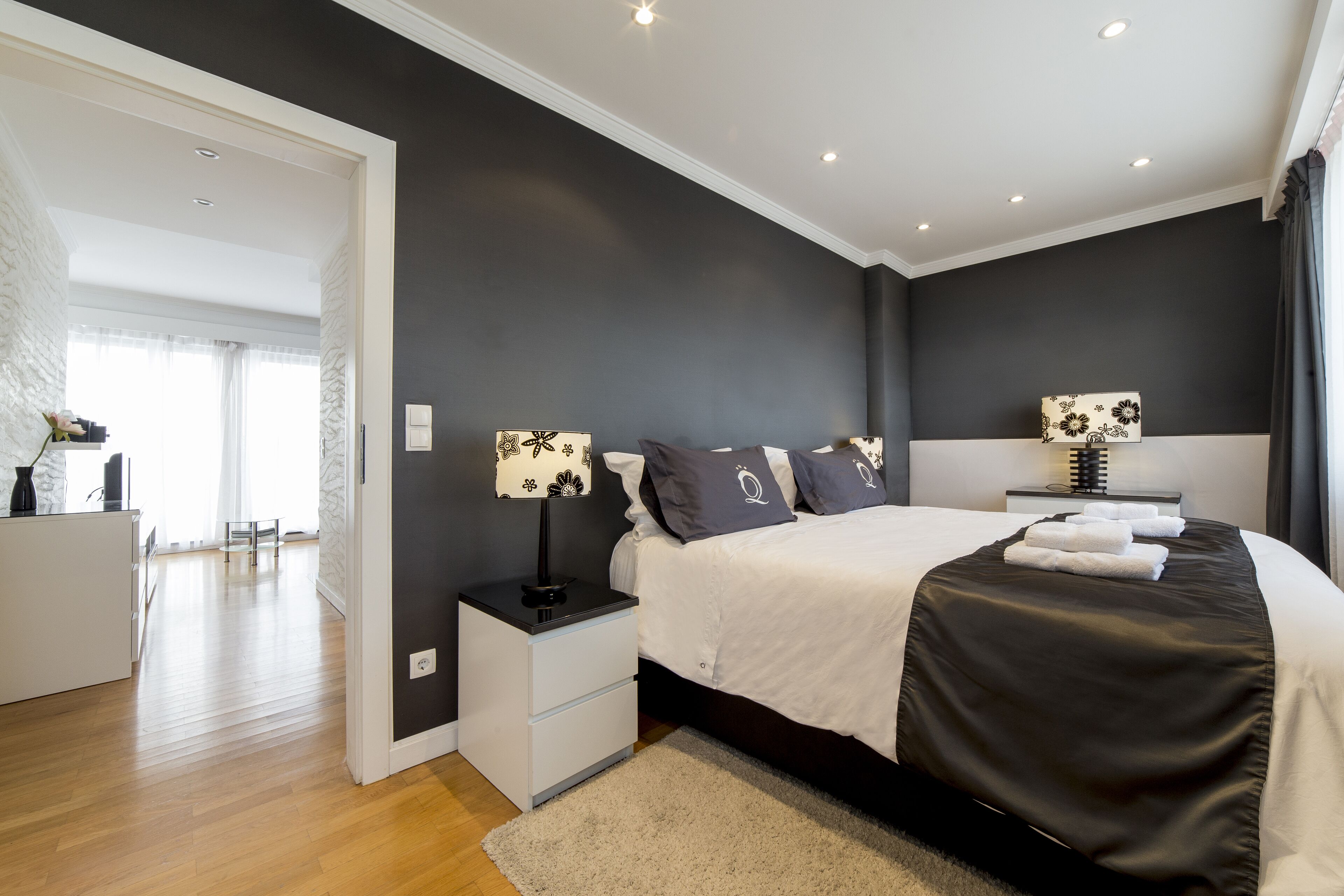 อพาร์ทเมนท์, 1 ห้องนอน | 1 ห้องนอน, ห้องพักตกแต่งอย่างมีเอกลักษณ์, ตกแต่งพิเศษโดยเฉพาะ, โต๊ะทำงาน