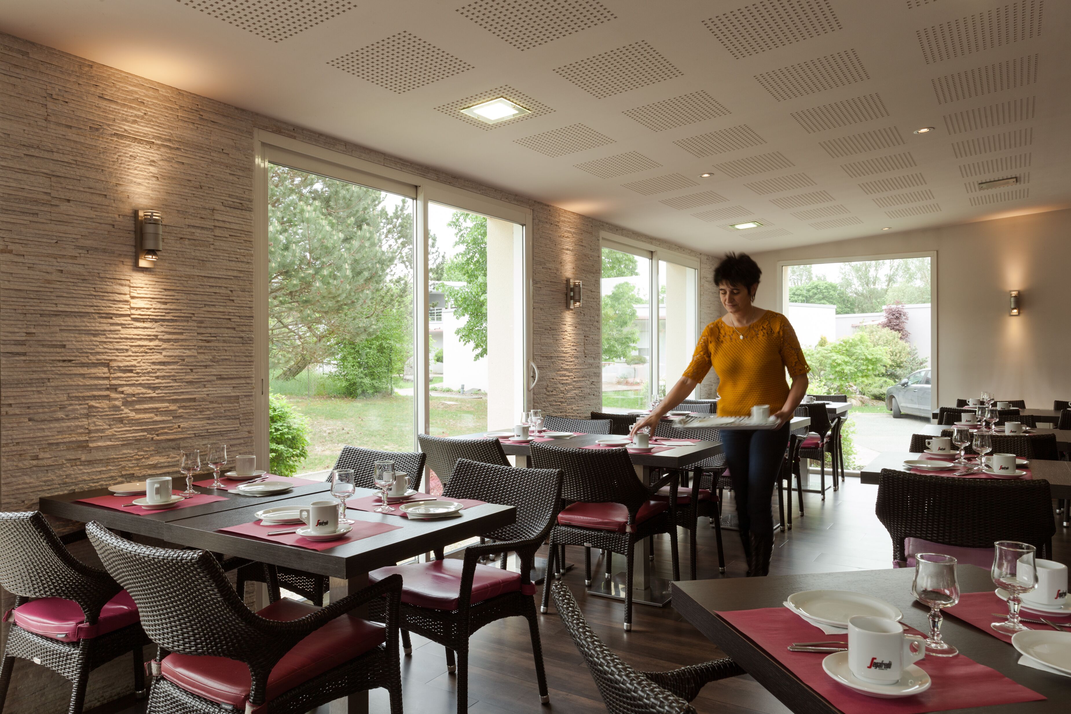 regional cuisine, garden views