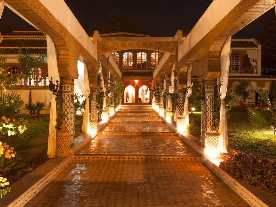 EntrĂ©e de lâhĂ©bergement