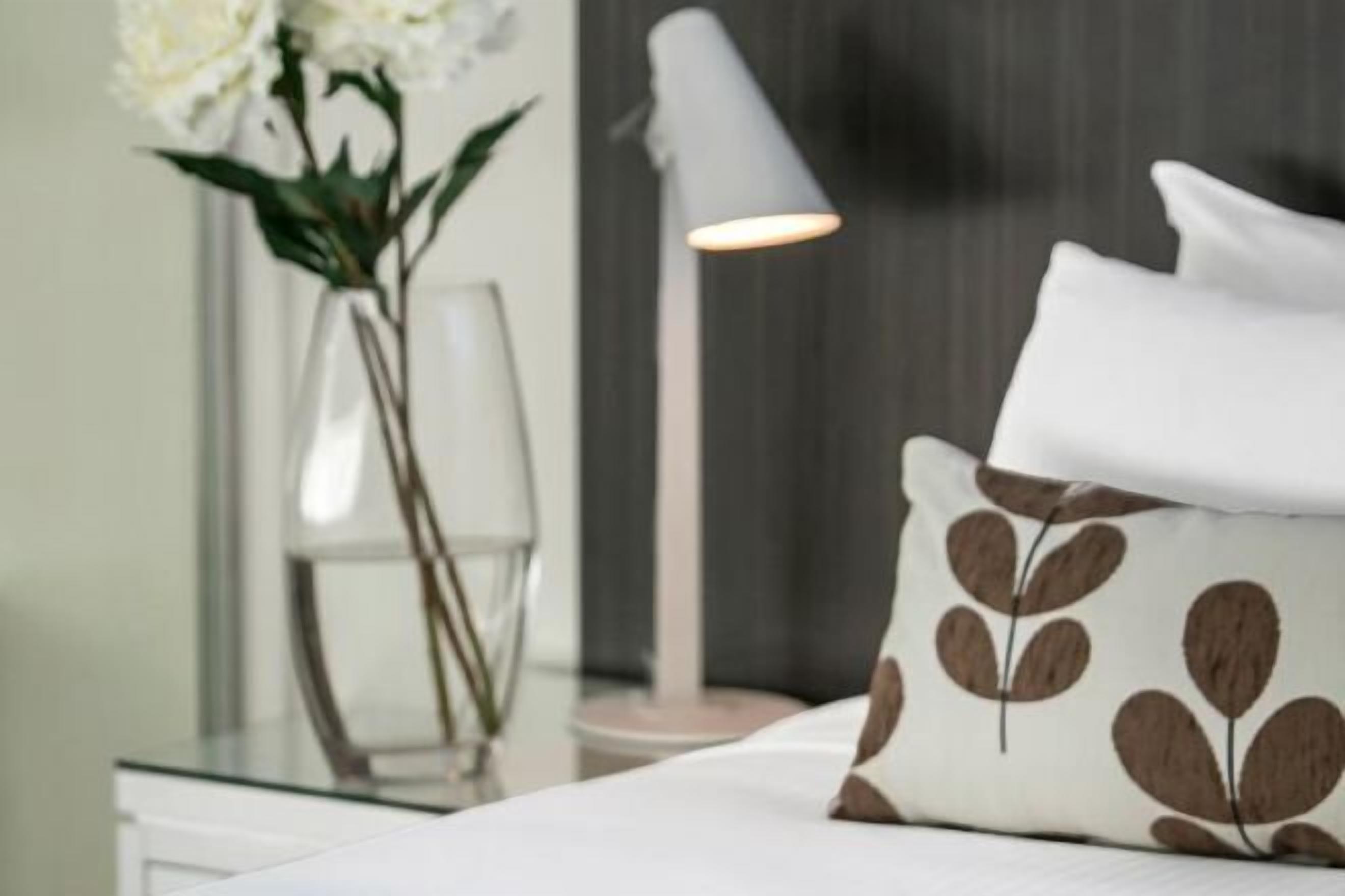 Laptop workspace, free WiFi, bed sheets, wheelchair access