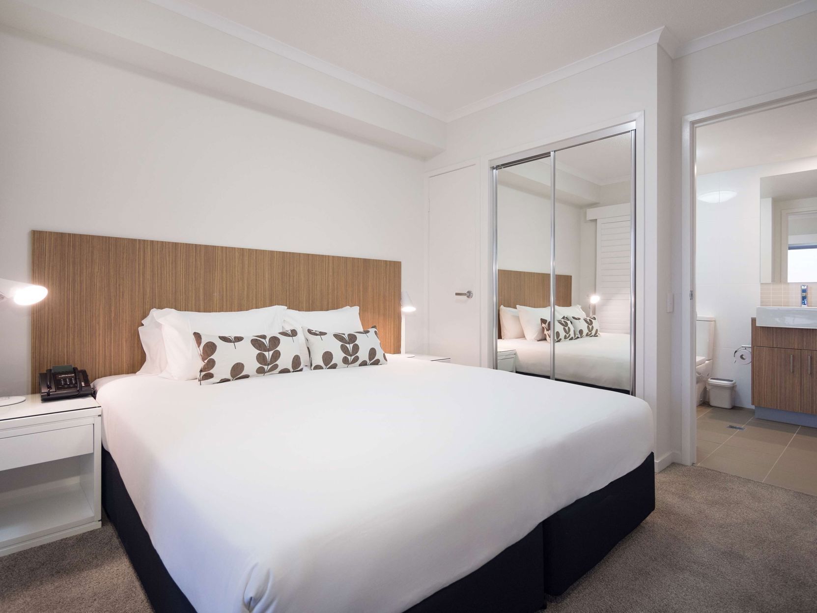 Laptop workspace, free WiFi, bed sheets, wheelchair access
