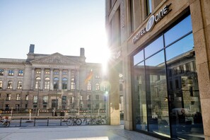 Entrada de la propiedad