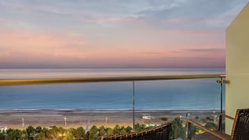 Udsigt fra overnatningsstedet