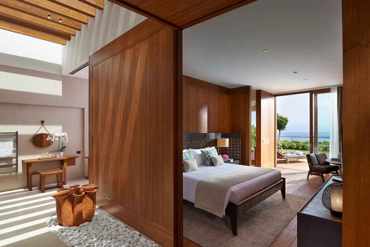 Suite, Sea View | 1 bedroom, premium bedding, minibar, in-room safe