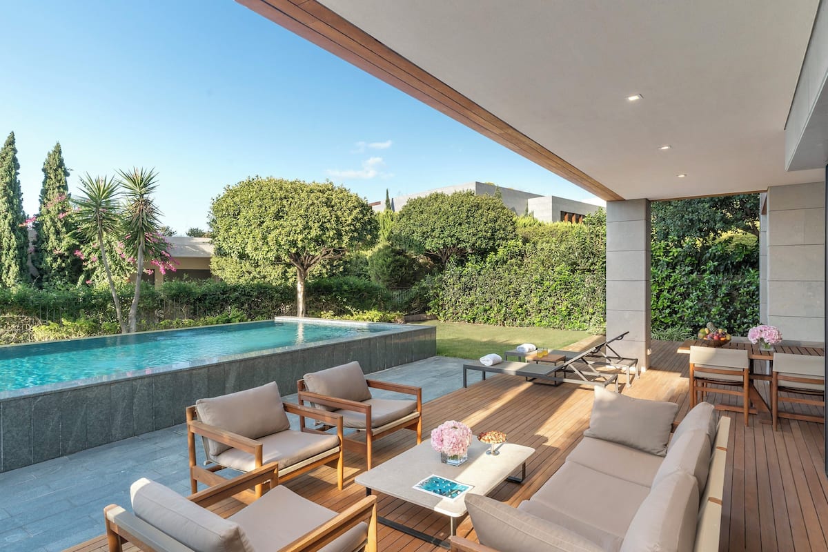 Apartment, 3 Bedrooms (with Pool) | 1 bedroom, premium bedding, minibar, in-room safe