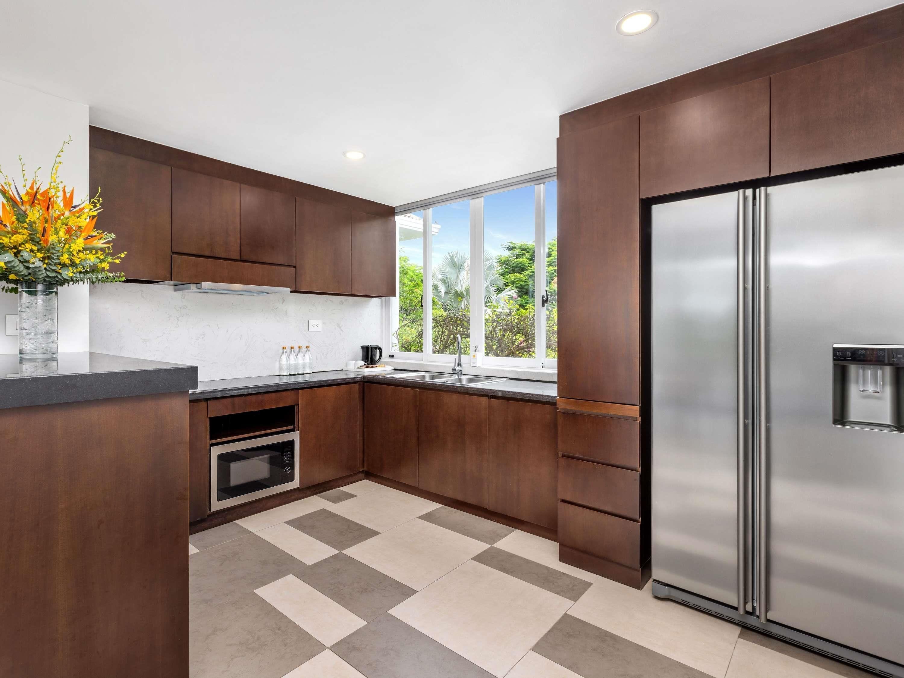 villa, 4 bedrooms, private pool, beachfront | 1 bedroom, minibar, in-room safe, desk