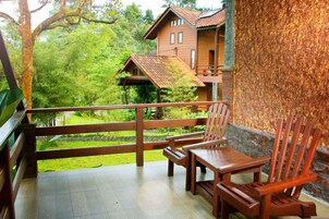 デラックス ツインルーム | テラス / パティオ