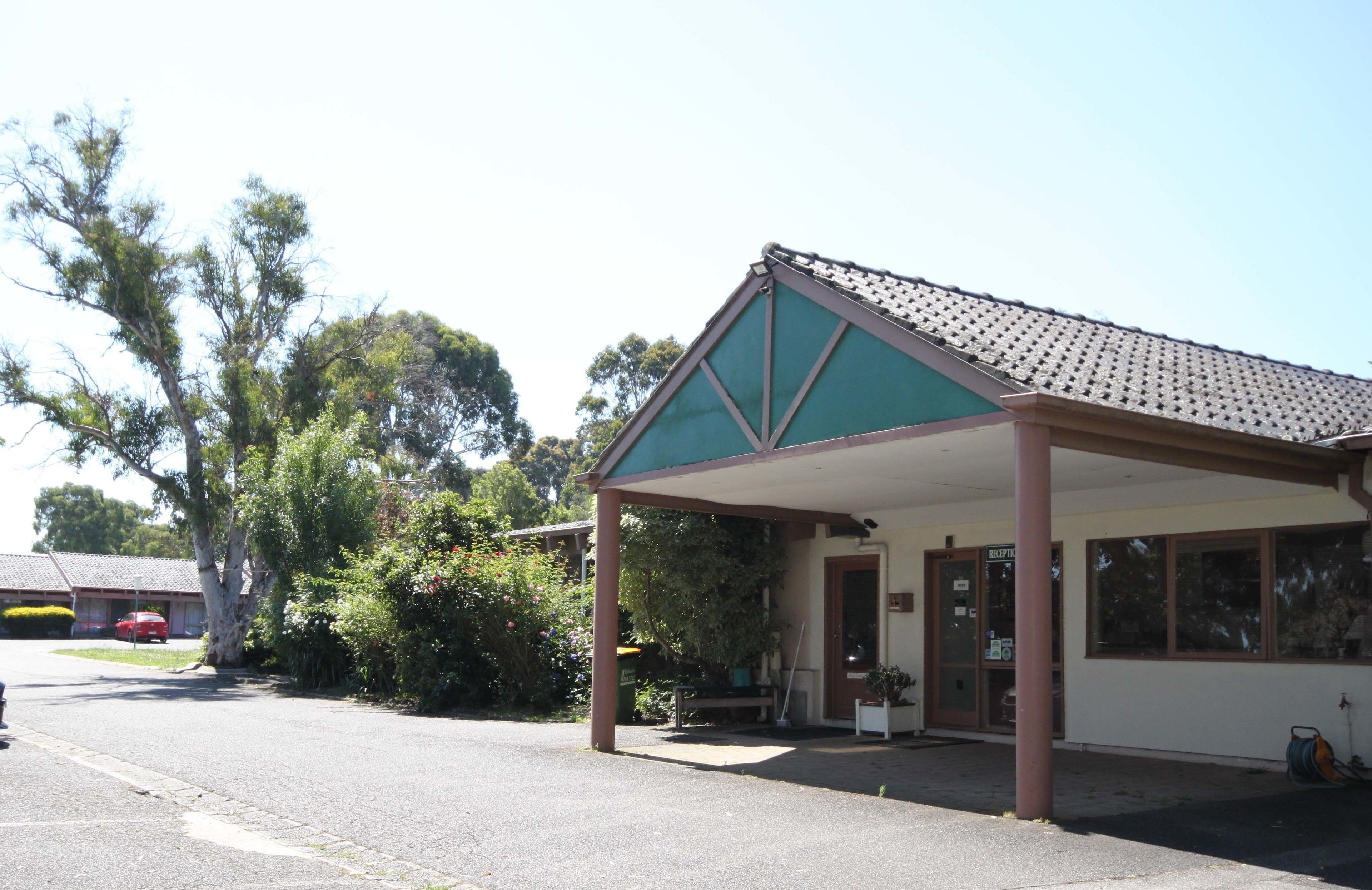 Fassade der Unterkunft