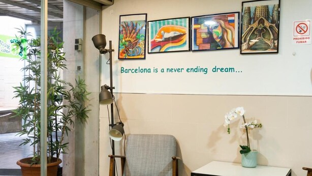 Lobby - Be Dream Hostel (Badalona)