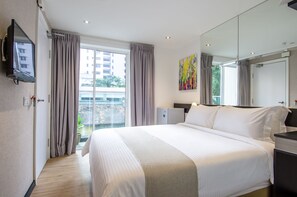Double Room, Balcony | Minibar, desk, iron/ironing board, free WiFi - 12FLY Hotel (Kuala Lumpur)