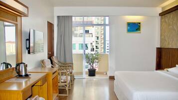 Quarto superior | Frigobar, cofres nos quartos, quartos à prova de som