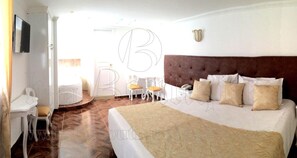 Egyptian cotton sheets, premium bedding, down duvets, minibar