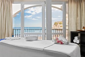 Body treatments, facials, manicures and pedicures, massages