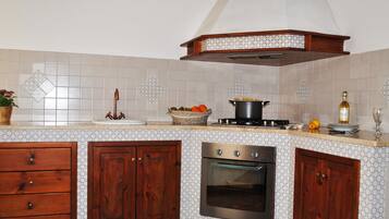 Quadruple Room | Private kitchen | Fridge