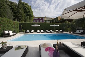 Seasonal outdoor pool