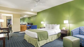 Desk, iron/ironing board, free cots/infant beds, free WiFi