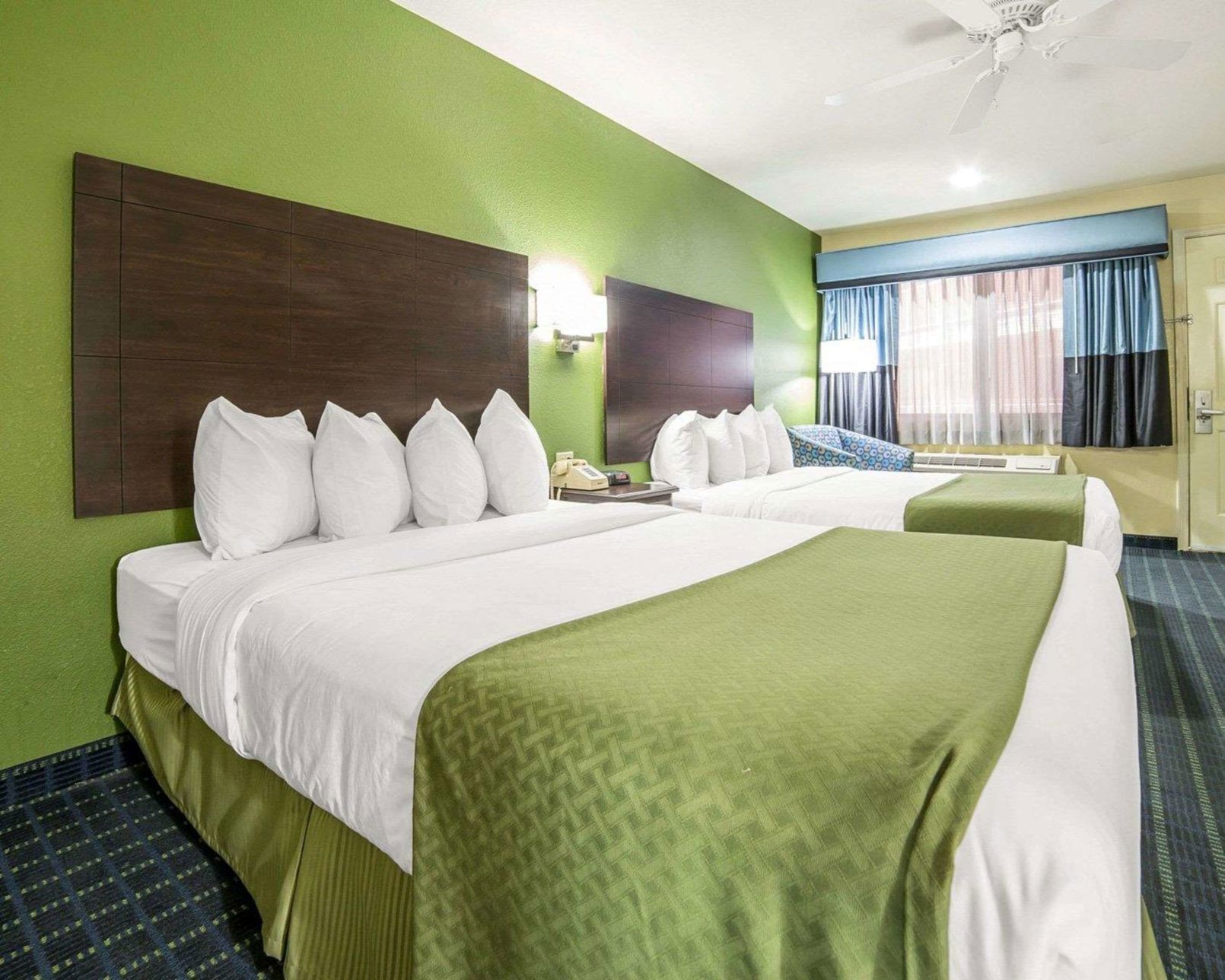 Desk, iron/ironing board, free cots/infant beds, free WiFi